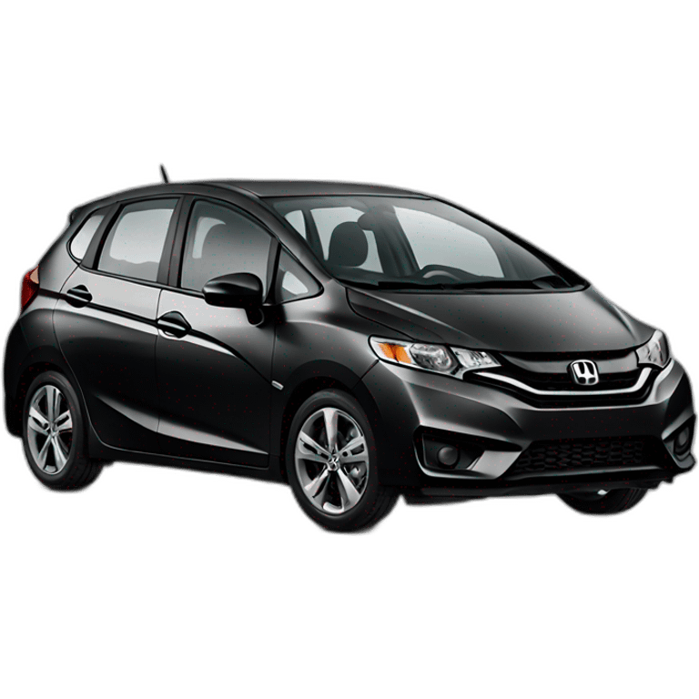 Black Honda fit emoji