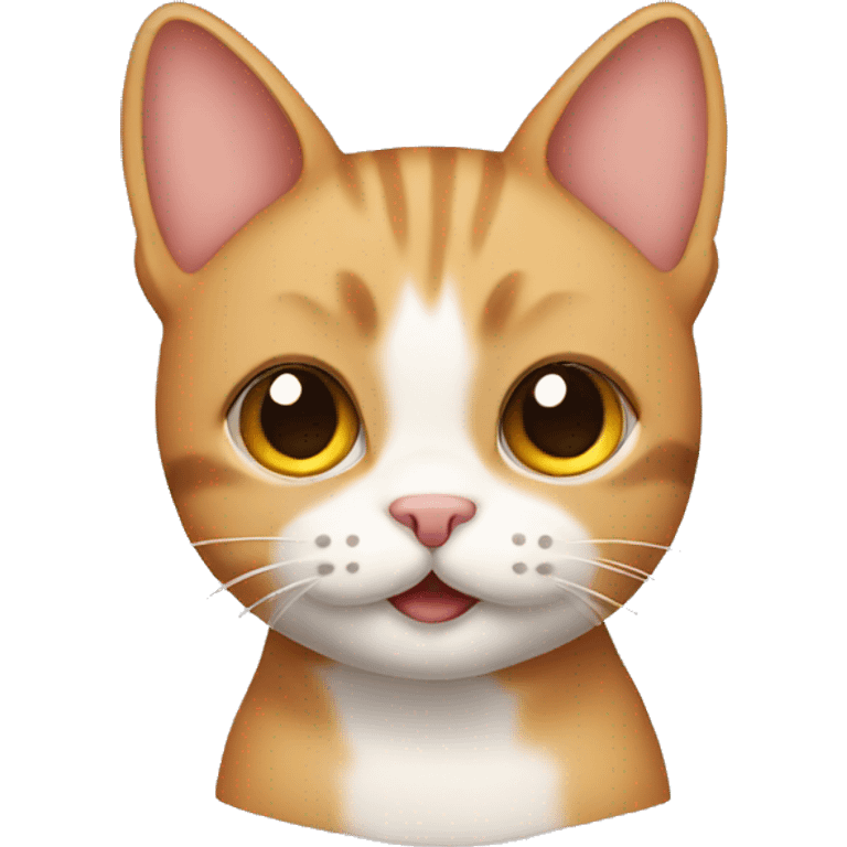 A cute cat emoji emoji