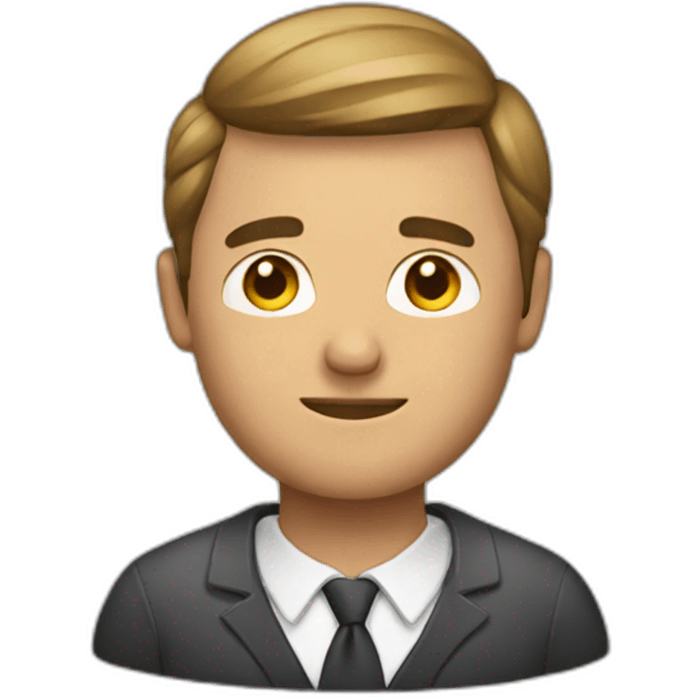 a man working emoji