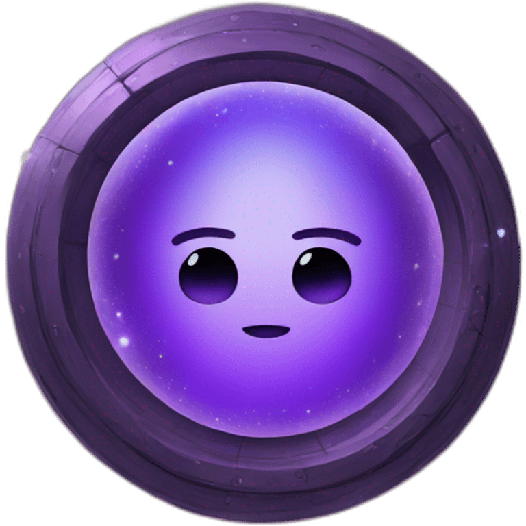 a purple portal to another galaxy emoji