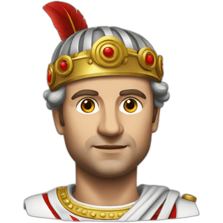 Macron roman emperor emoji