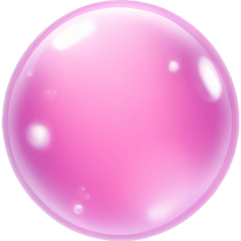 pink soap bubbles emoji