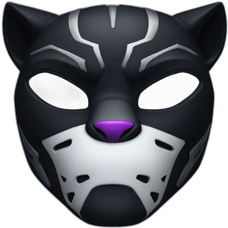 Black Panther mask emoji