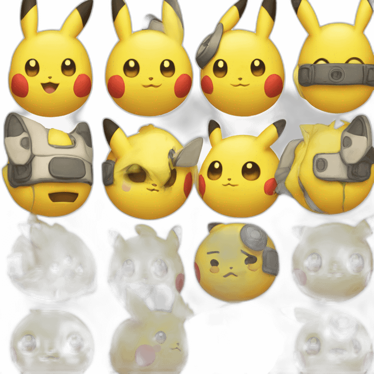 truite sur pikachu emoji