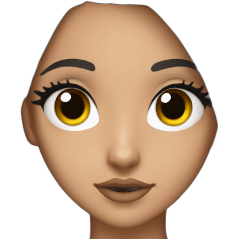 Ariana grande aide eyes emoji