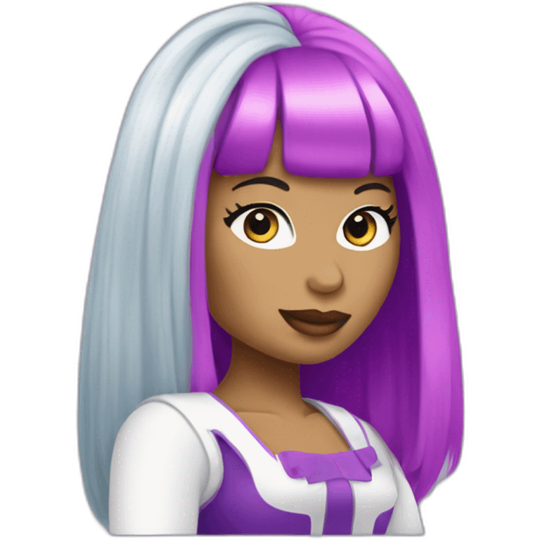 Nicki Minaj purpul emoji