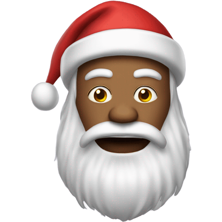 freaky santa emoji