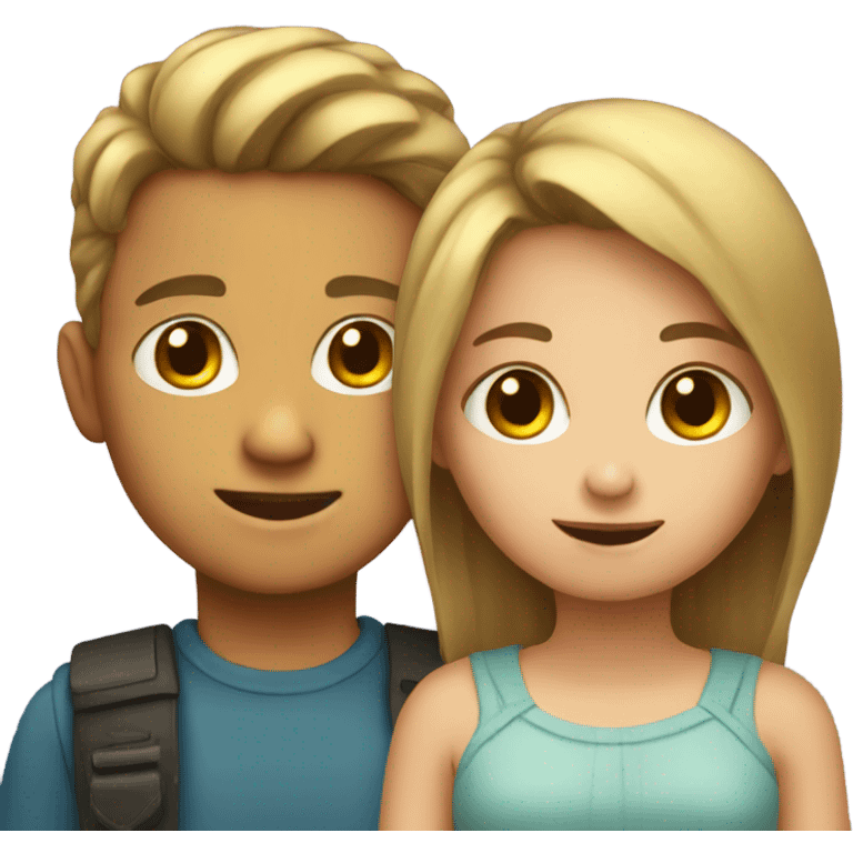 boy and girl  emoji