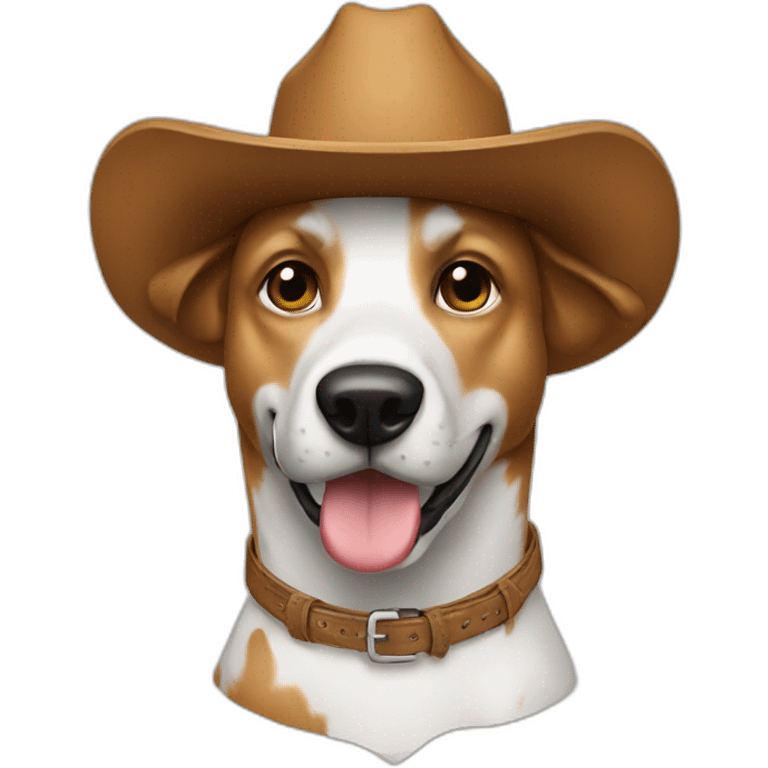 @dog dog dog dog cowboy hat emoji