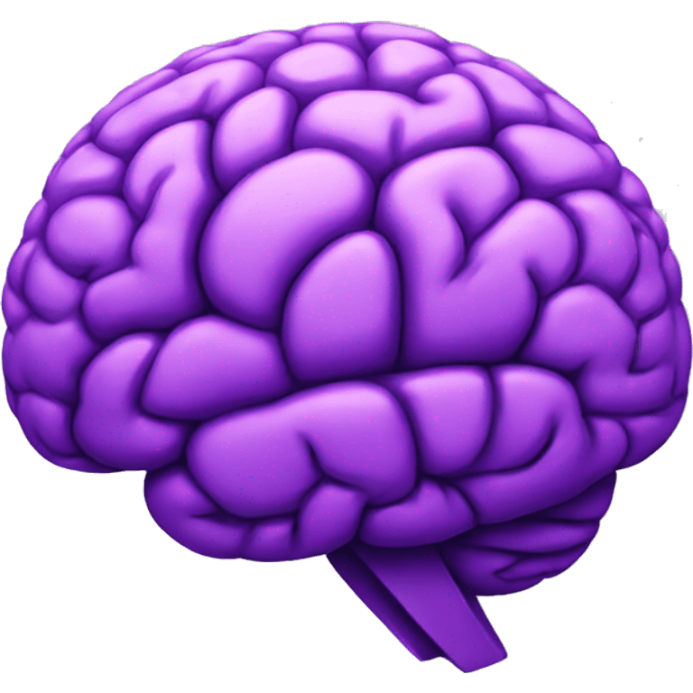 purple brain emoji