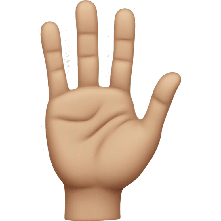 Turkish nah hand emoji