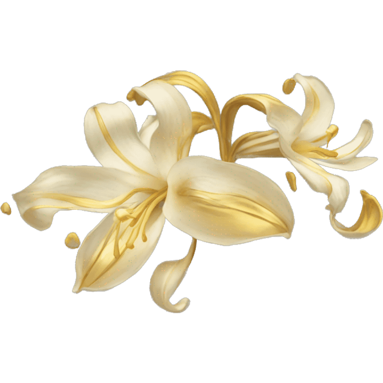 gilded lily emoji