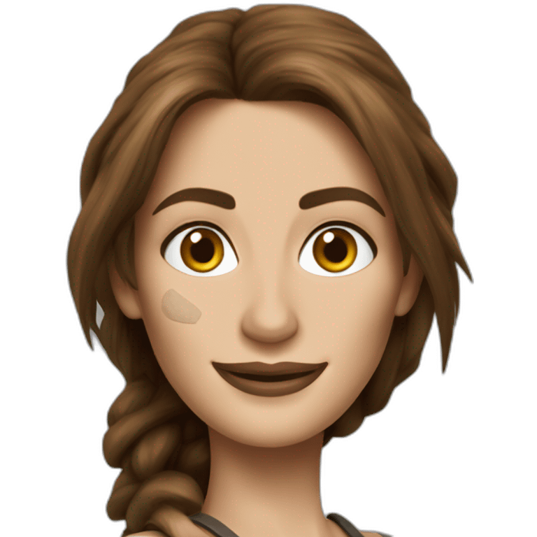 julia roberts as tomb raider emoji