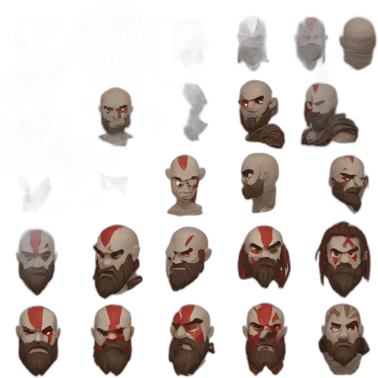 kratos god of war emoji