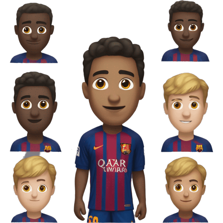 Lamine Yamal in FC Barcelona emoji