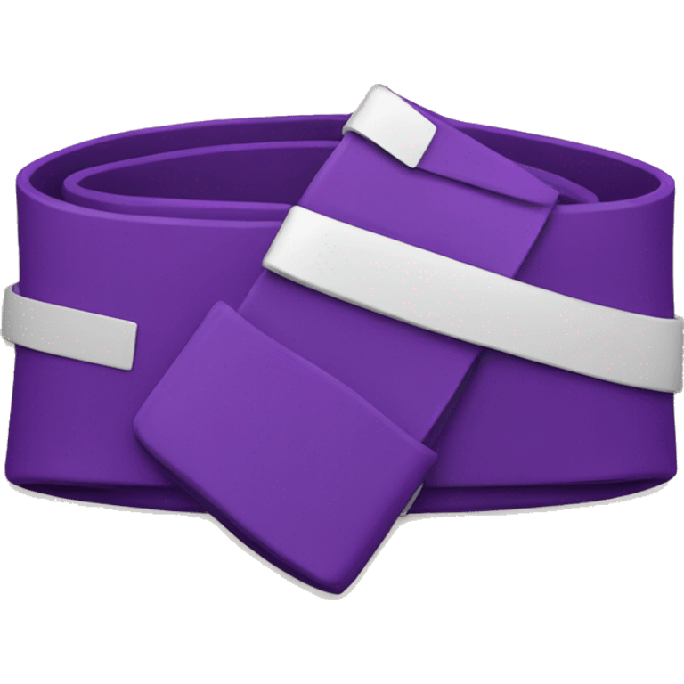 purple belt emoji