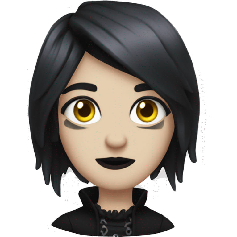 Goth Christmas emoji