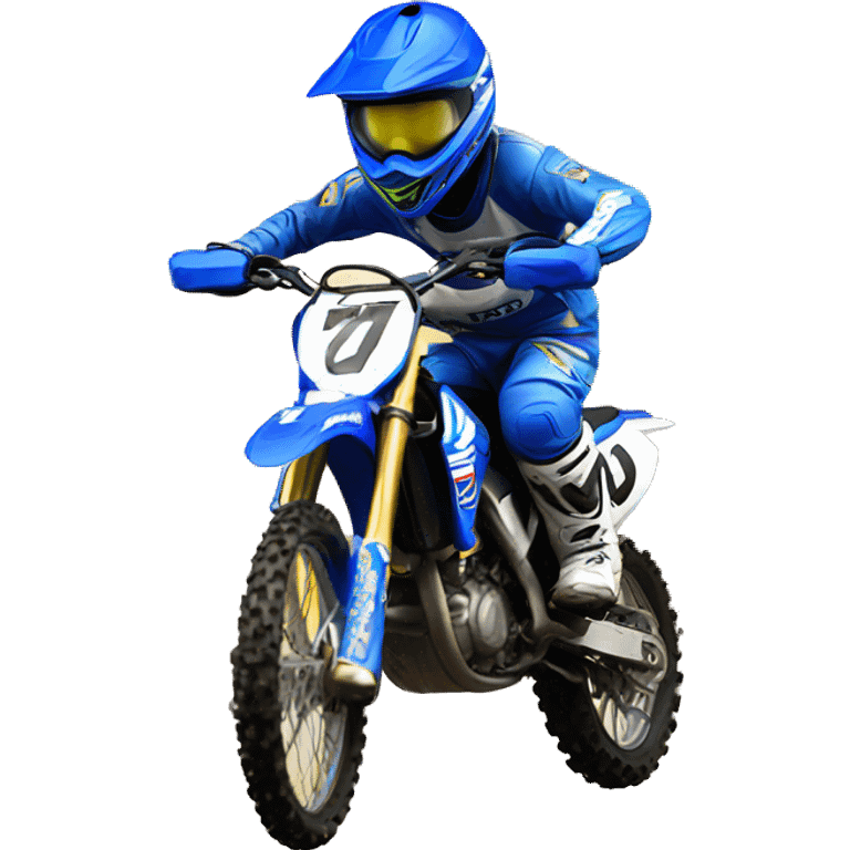 Motocross emoji