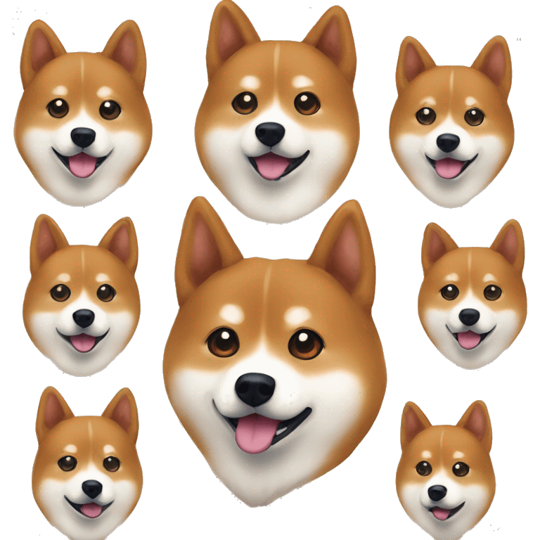 Brown Shiba Inu emoji