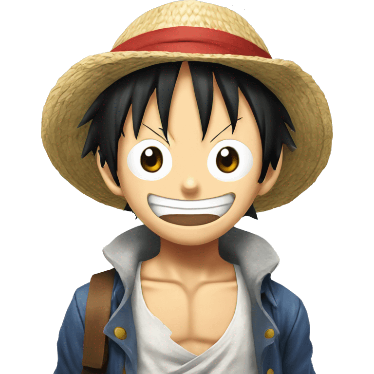 Monkey d luffy emoji