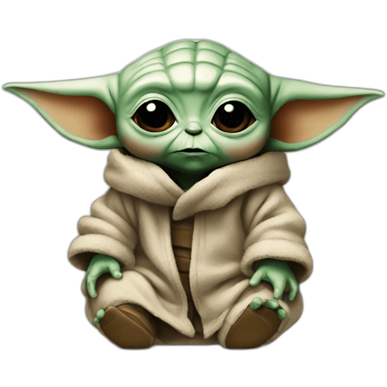 Baby-yoda-smoke emoji