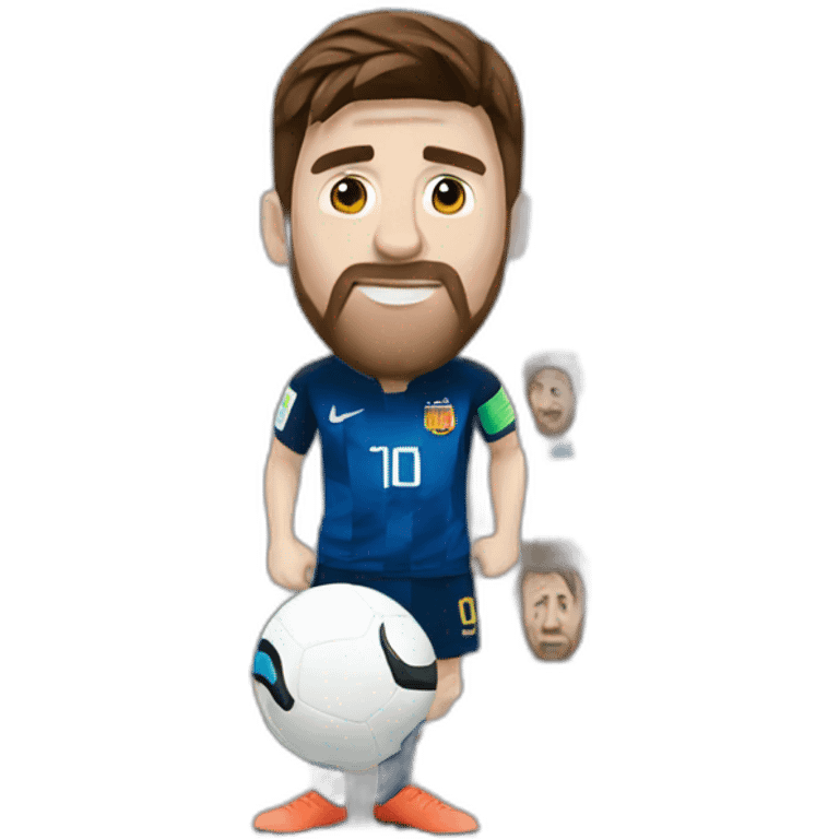 messi world cup emoji