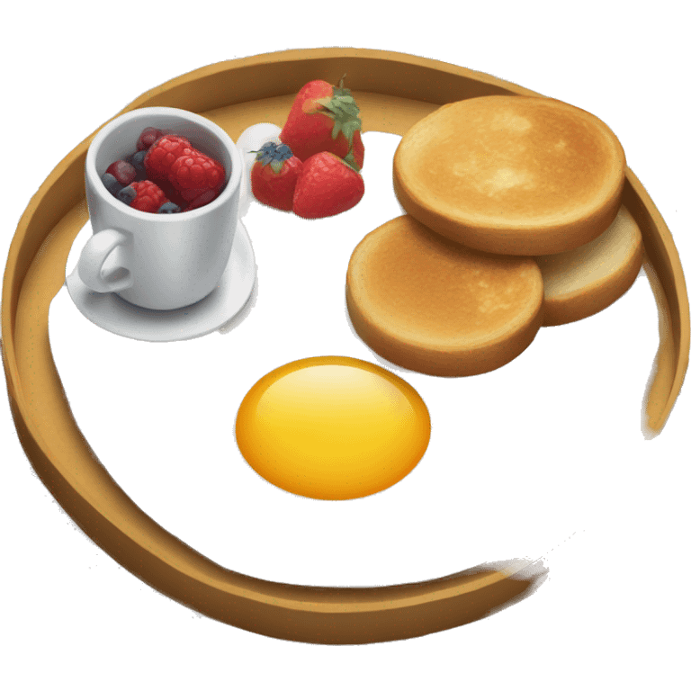 Breakfast in bed  emoji