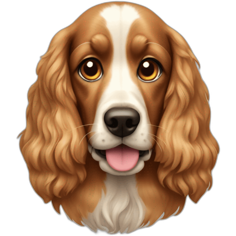 Cocker dog emoji