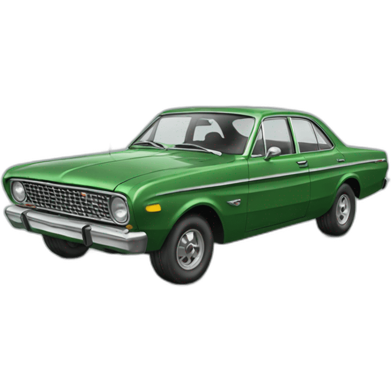 green old ford falcon emoji