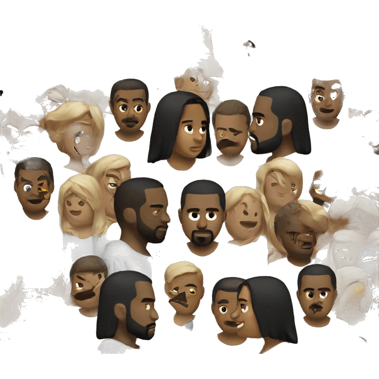 Emoji of kayne west emoji