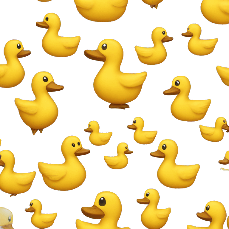 Yellow Viking duck emoji