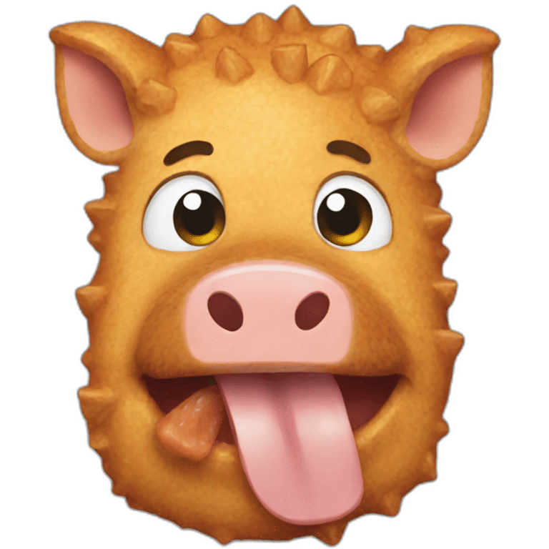 Crispy pork  emoji