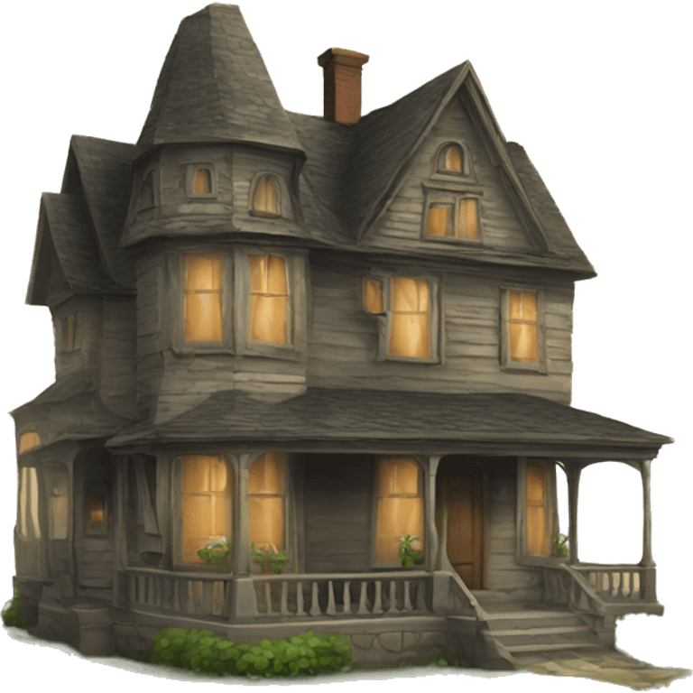 old house emoji