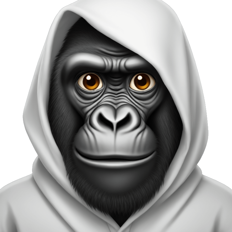 Muslim gorilla emoji