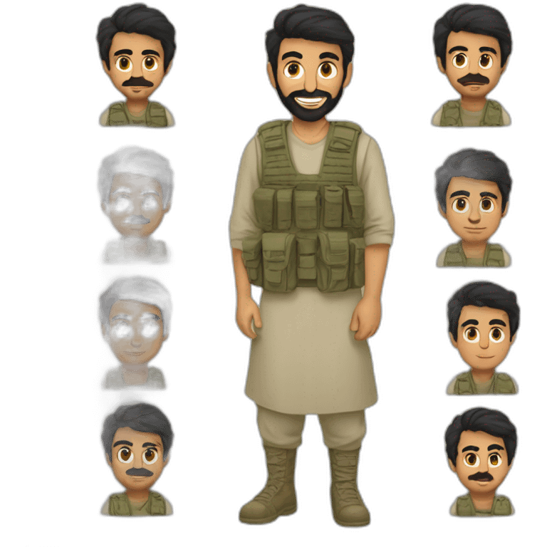 Omar serdhar ozkhan afghanistan emoji