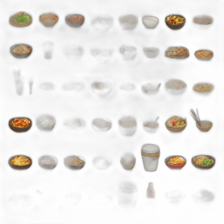 Restaurant all in one chinese emoji