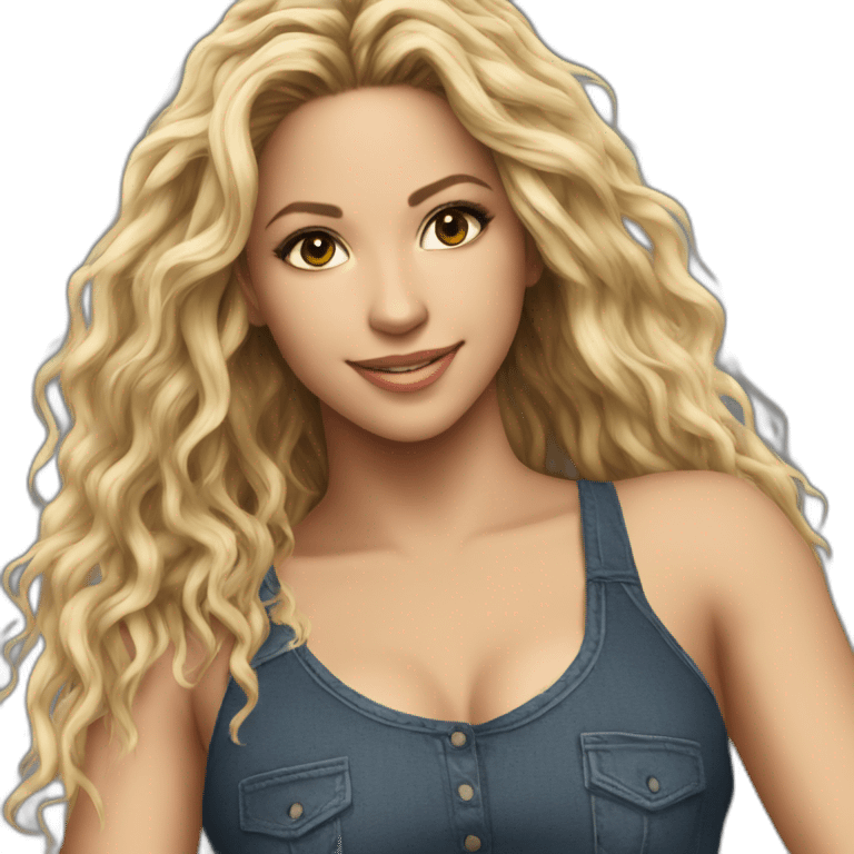 Shakira Pati como tu emoji