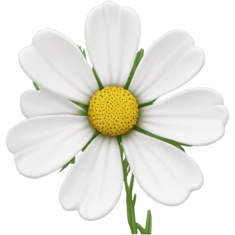 cosmos white flower emoji