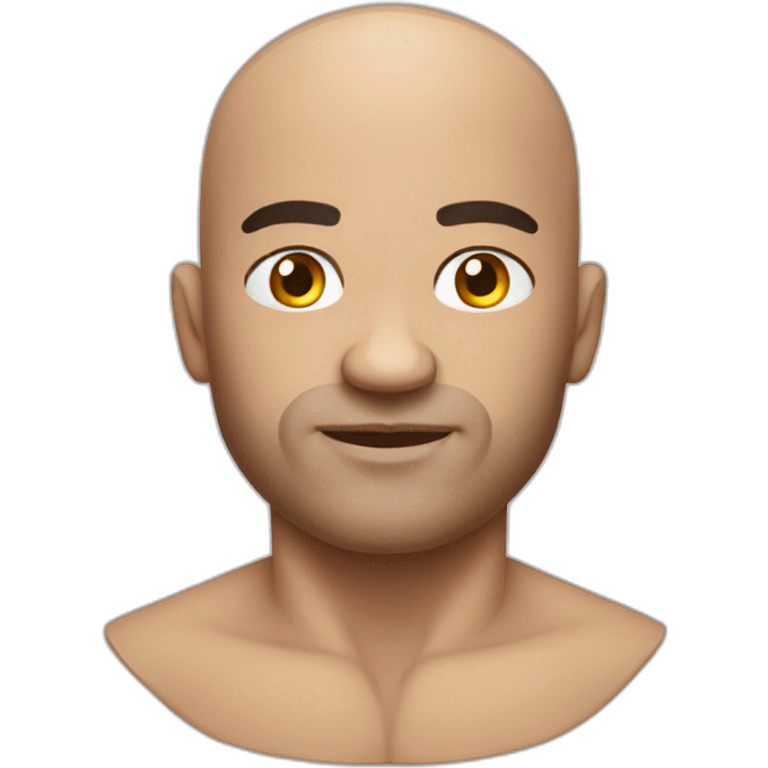 bald guy boxer emoji