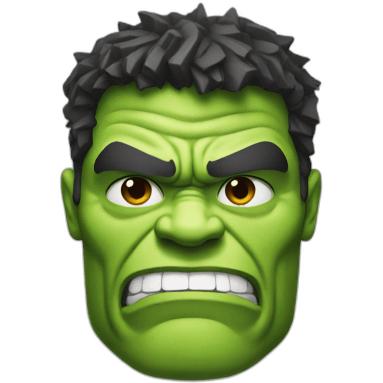 Whit hulk emoji