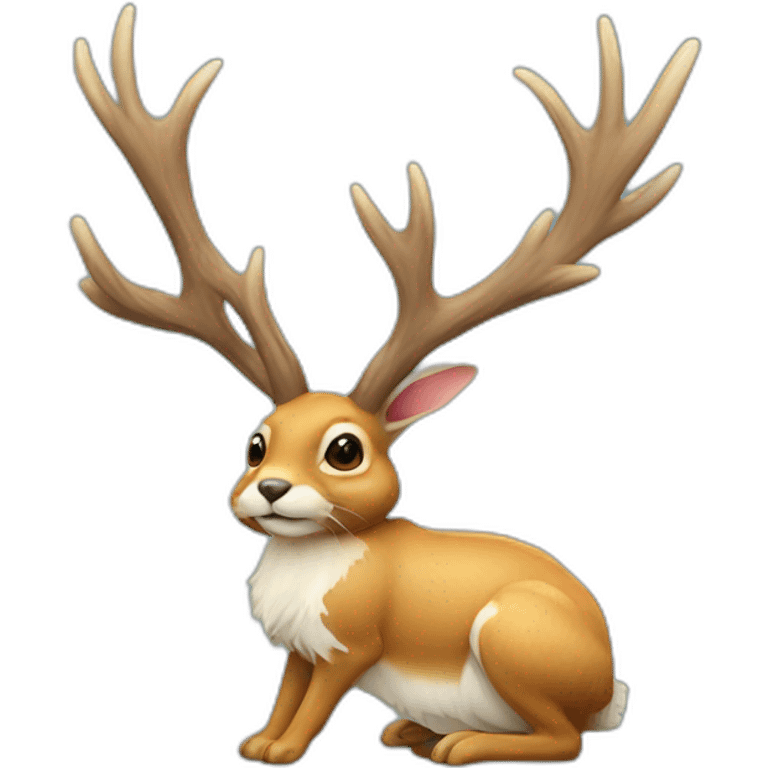 jackalope emoji