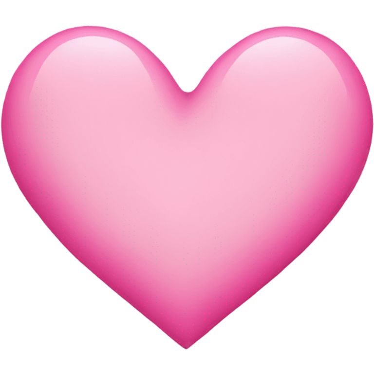 Pink heart emoji