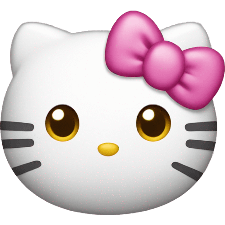 Hello kitty pink emoji