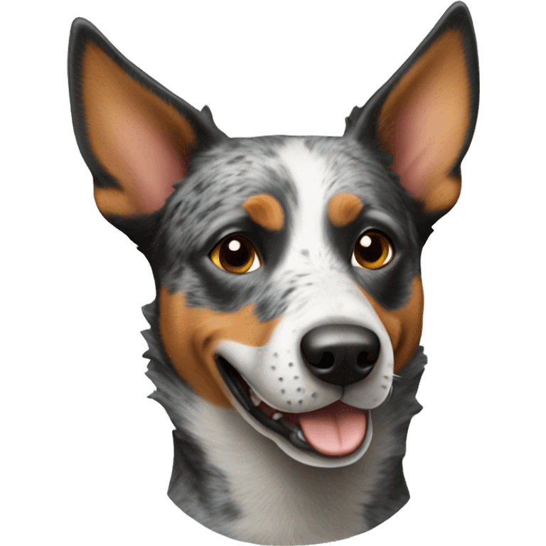 Australian cattle dog emoji