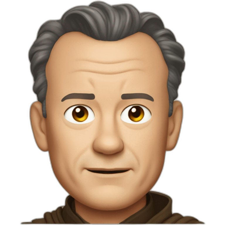 tom hanks as jedi emoji