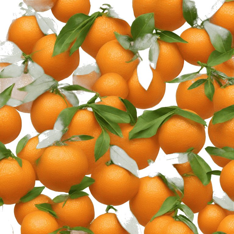 basket of tangerines emoji