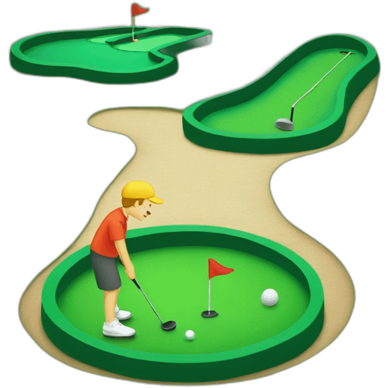 minigolf emoji