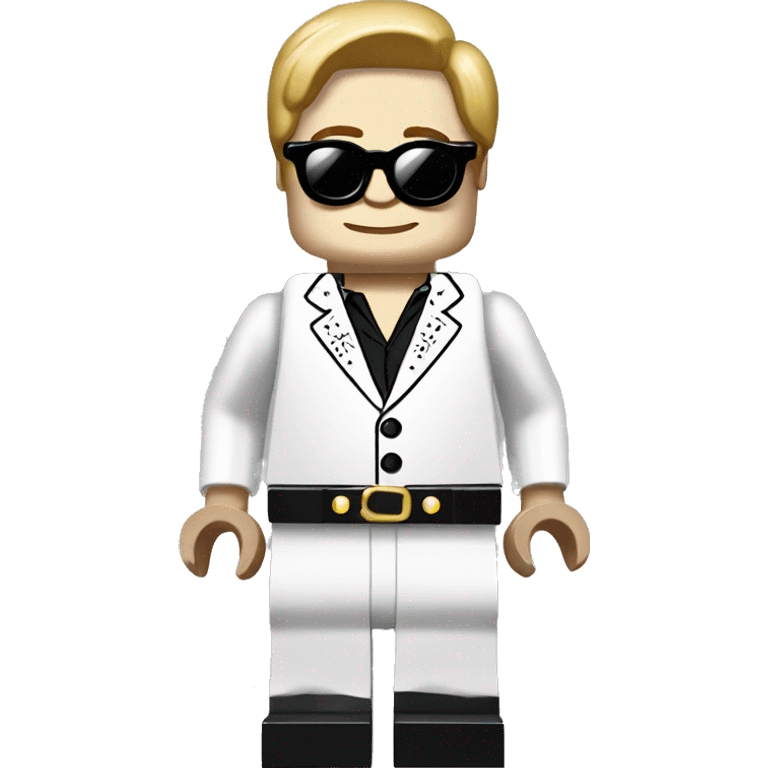 ELTON JOHN lego full body emoji