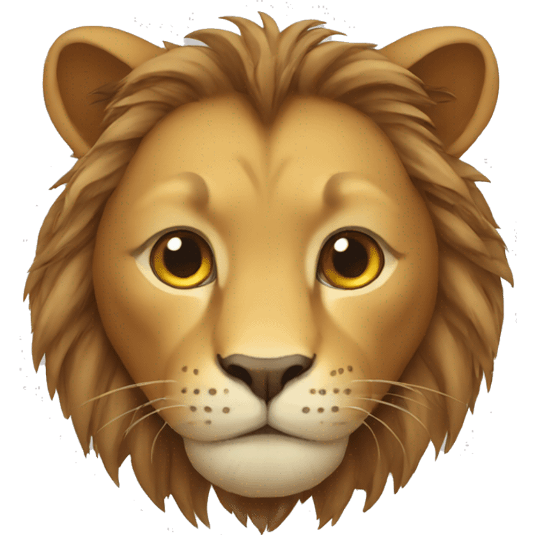 Cat lion  emoji