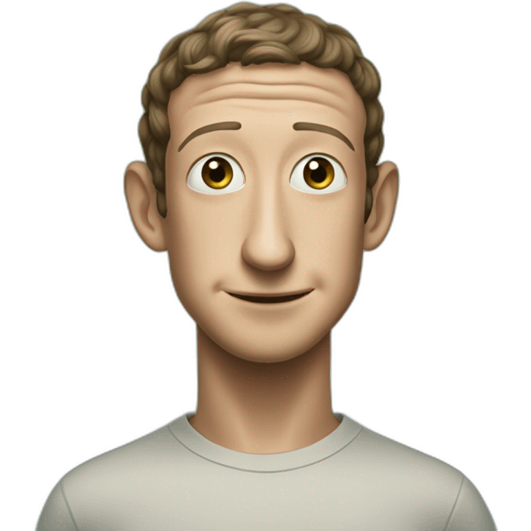 Reptilian Mark Zuckerberg emoji